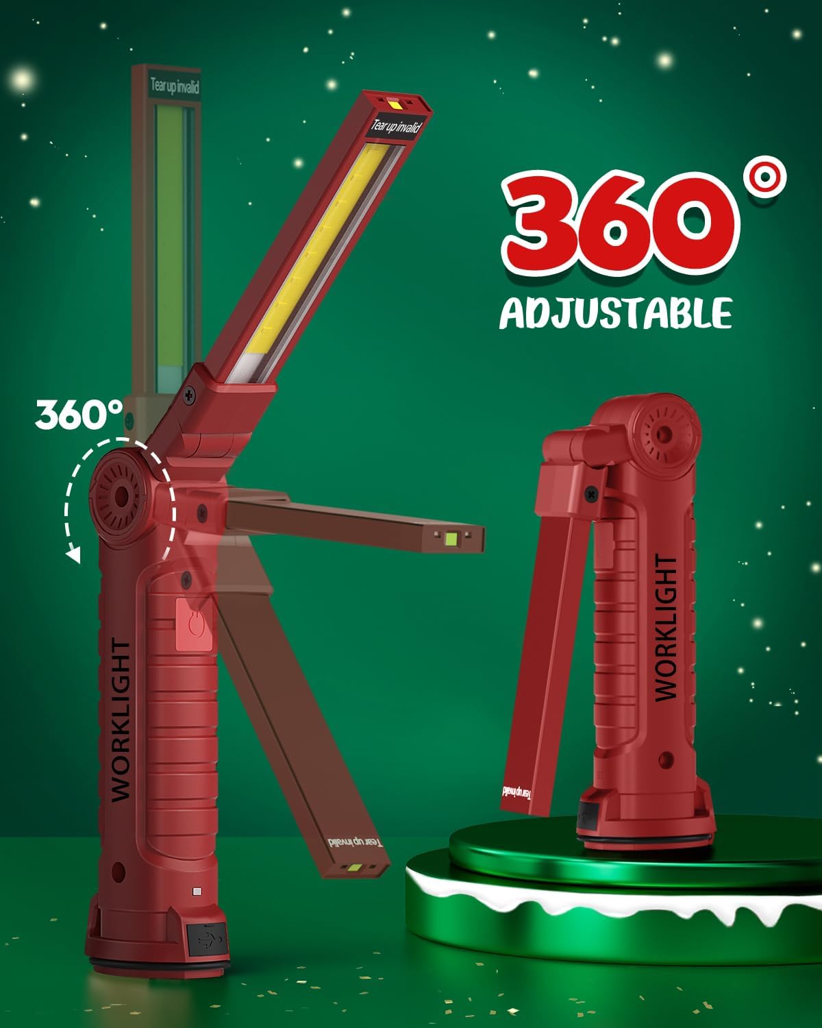 Coquimbo 4 Pack Rechargeable LED Work Lights
