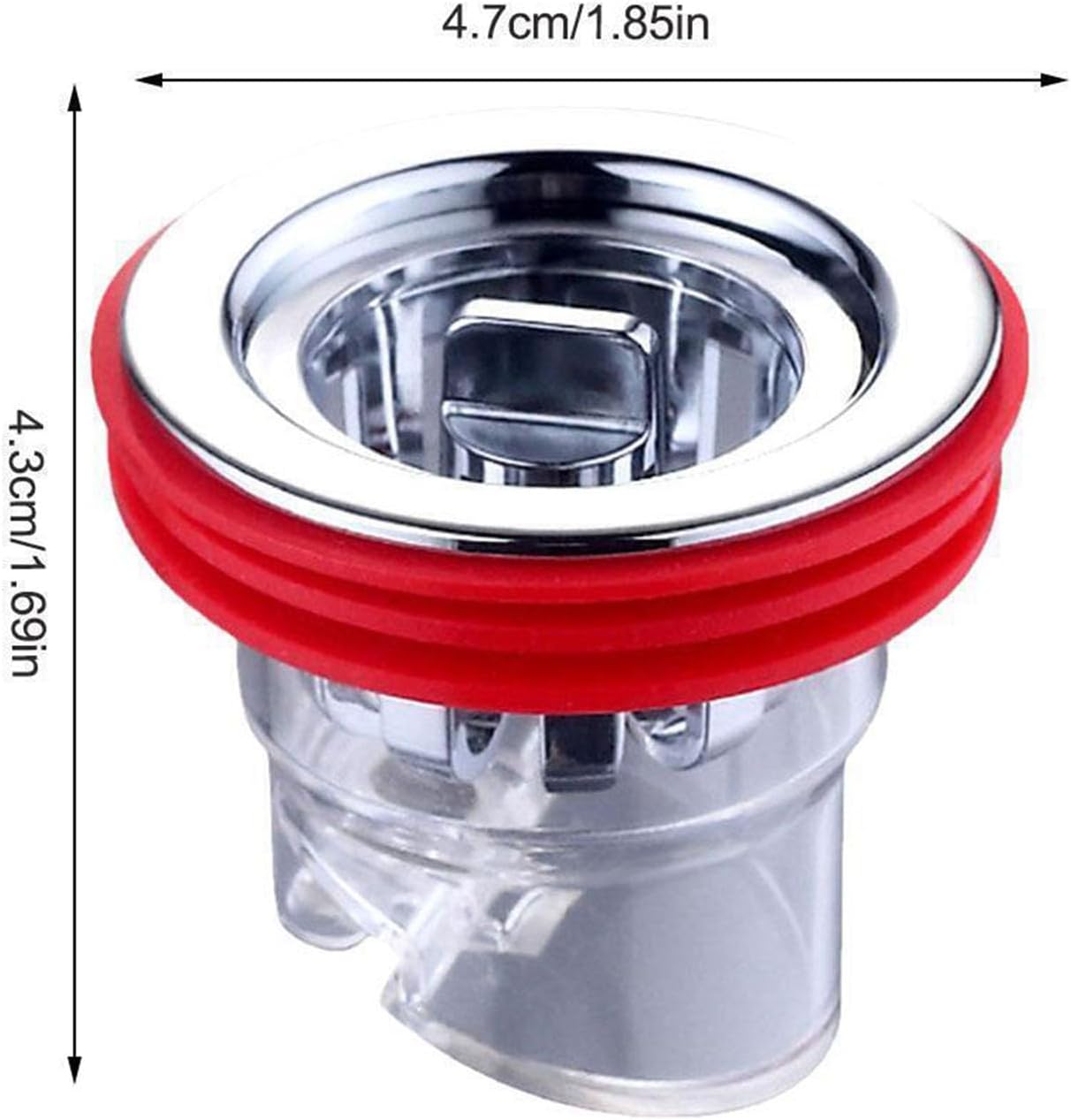 1 Piece Floor Drain for Bathroom Kitchen and More
