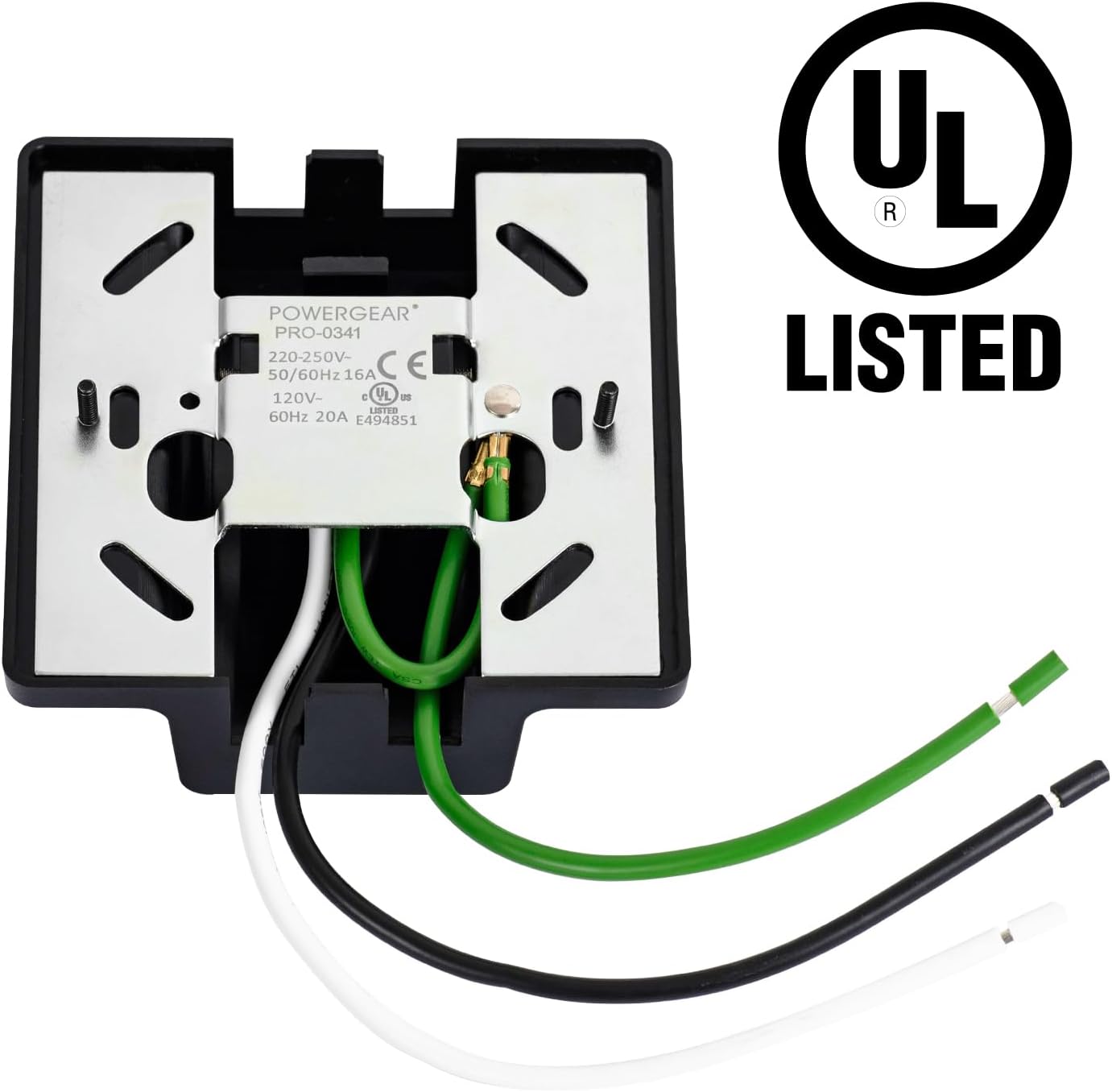 TuyuBEE 20FT H Track Lighting Rails Kit - Black