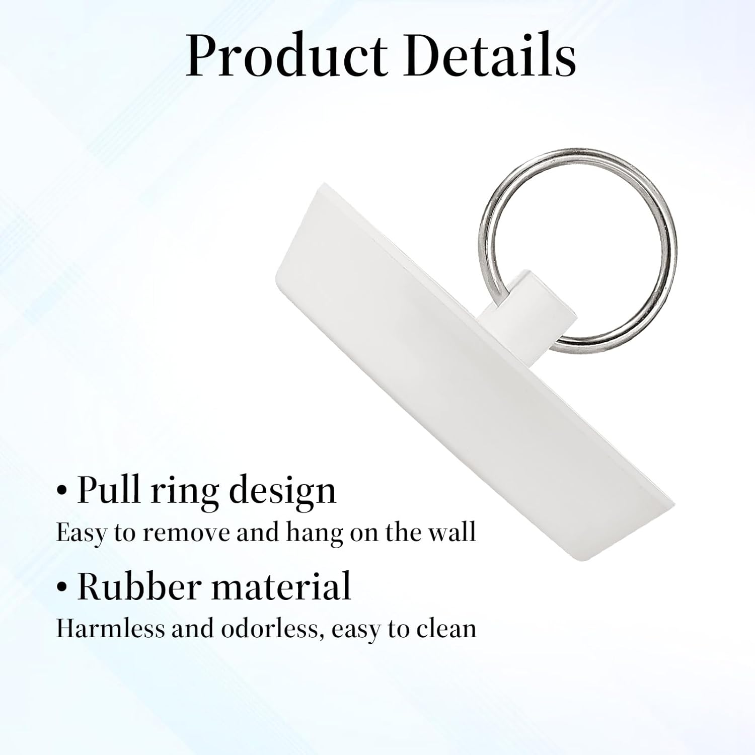 Psyqtsuary Rubber Sink Stopper 2 PCS Universal Drain Plug