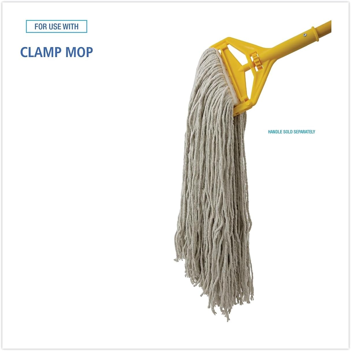 Unisan Boardwalk 2032CEA Cut-End Wet Mop Head White