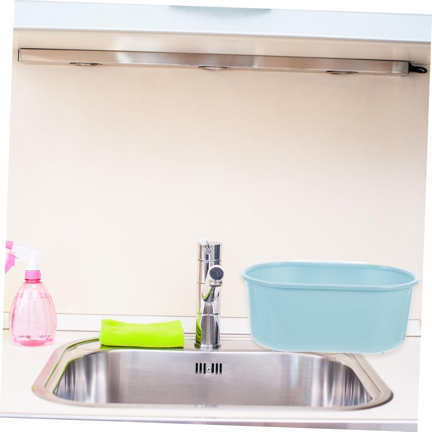 FOYTOKI 2Pcs Multifunctional Hanging Sink Drain Basket