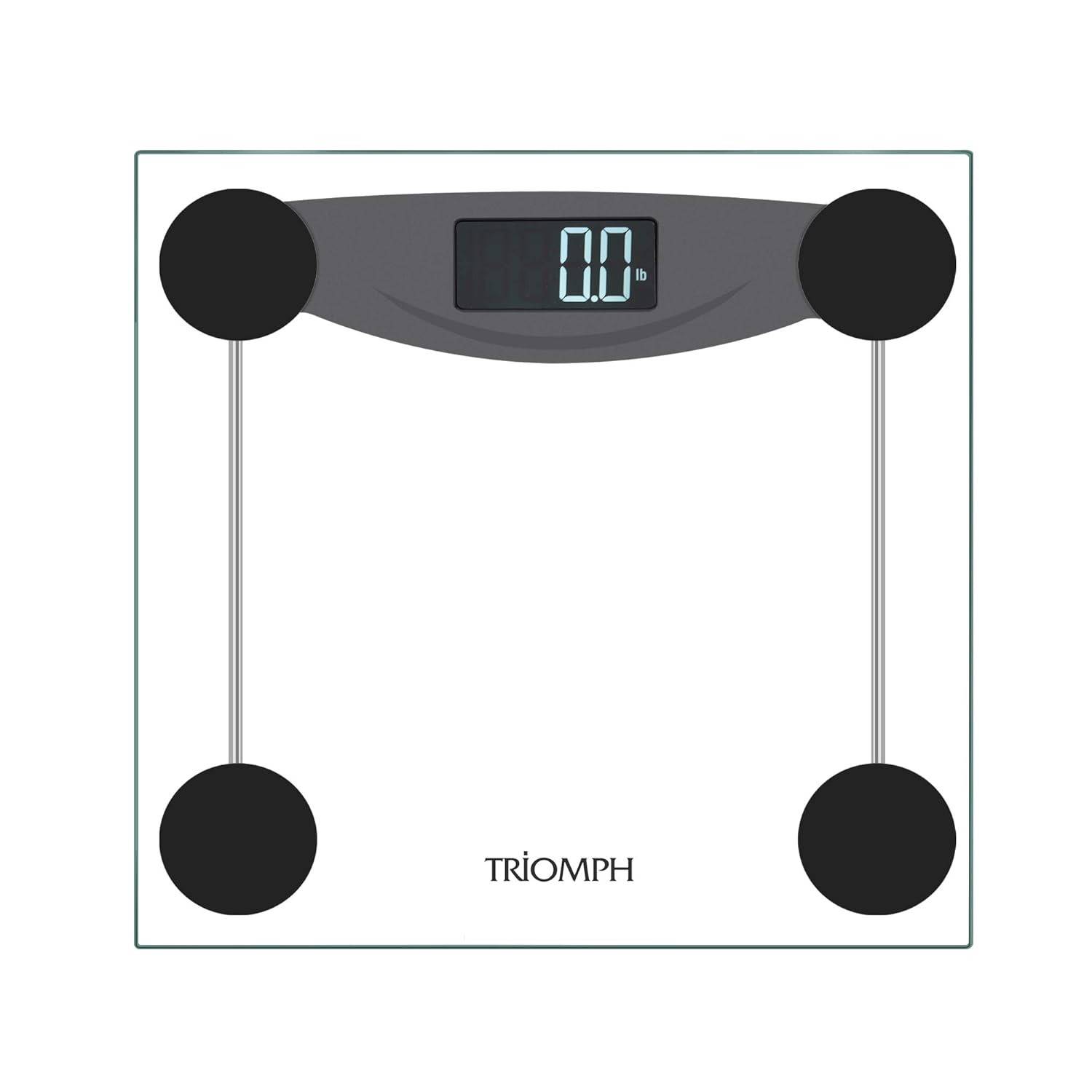Triomph Digital Body Weight Scale with Step-On Tech and LCD Display 1