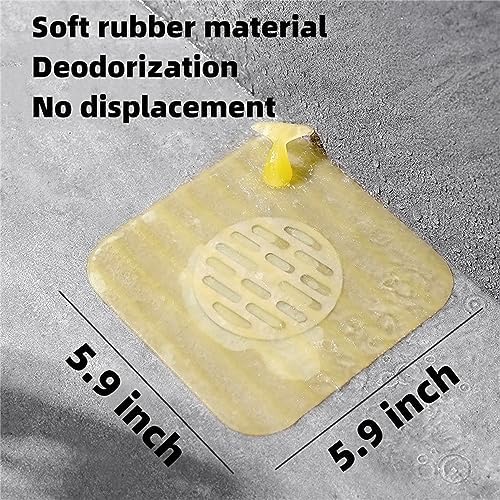 MAOYONG Silicone Tub Sink Stopper Yellow 59 Inch
