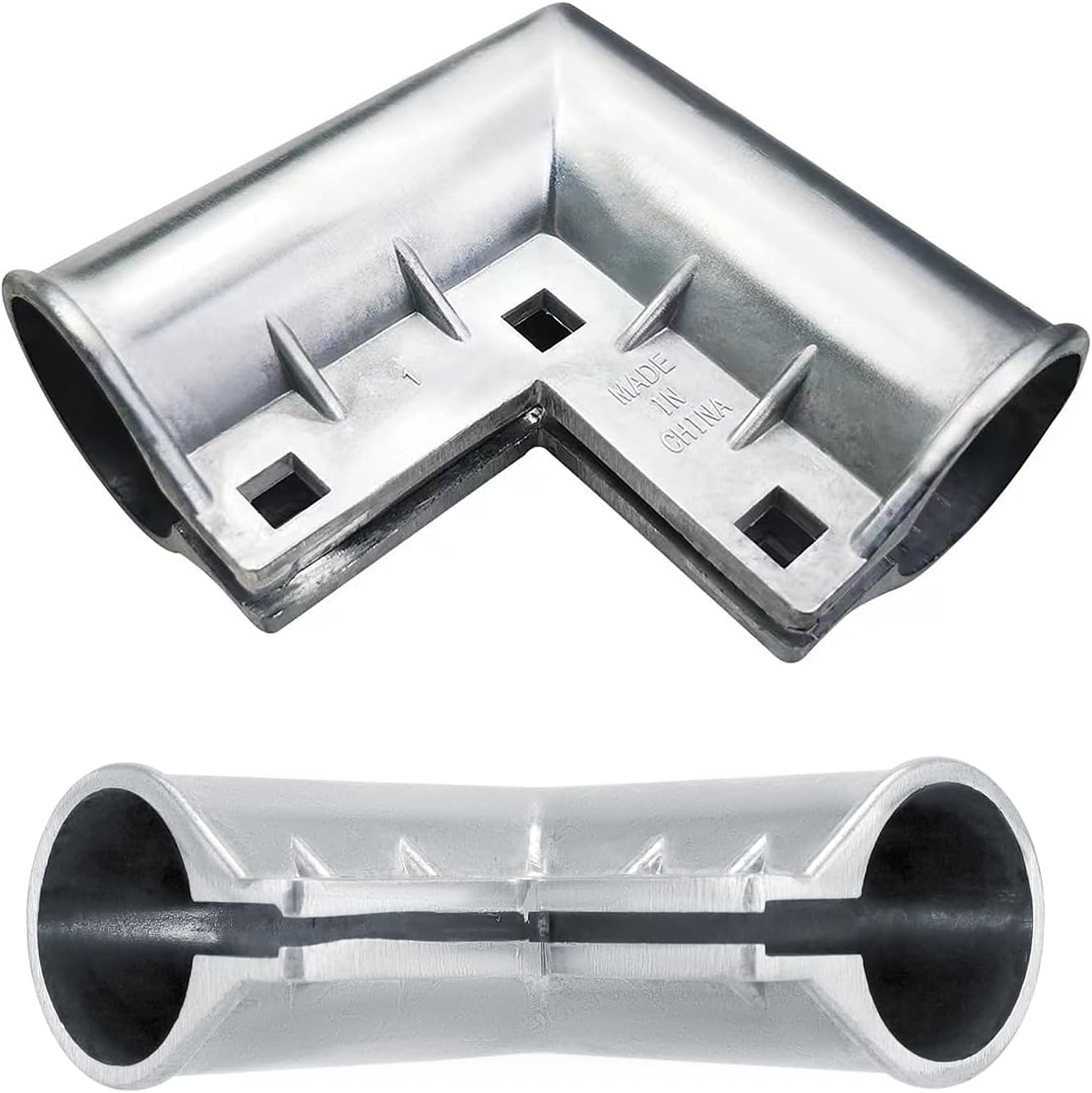 Quantfire Aluminum Chain Link Gate Corner 12-Pack