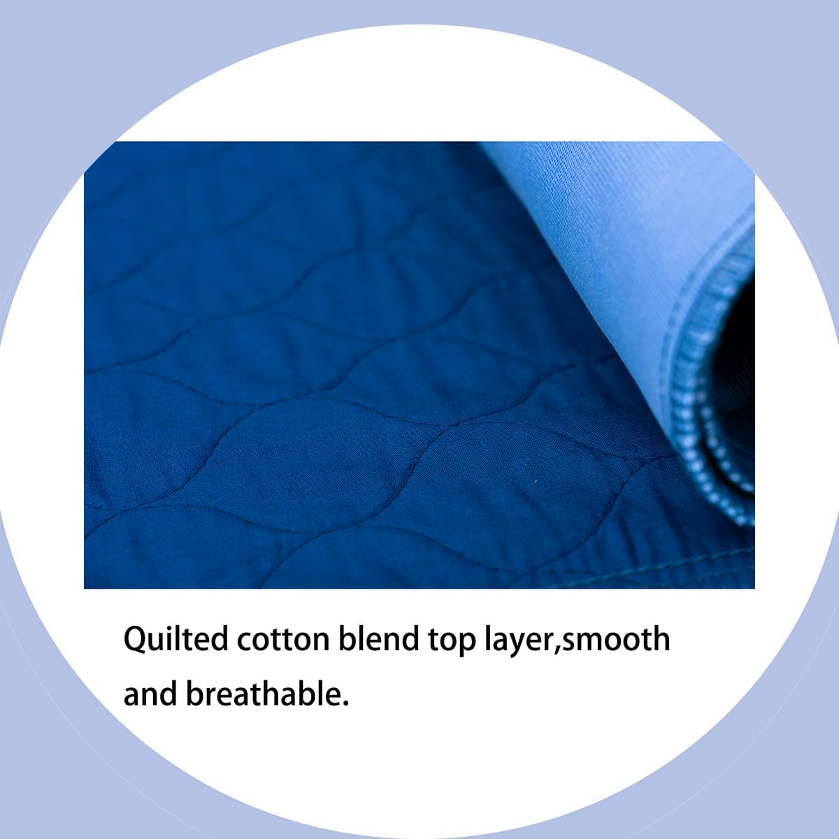 Jadefun Reusable Incontinence Bed Pads 2 Pack 34X36 Waterproof