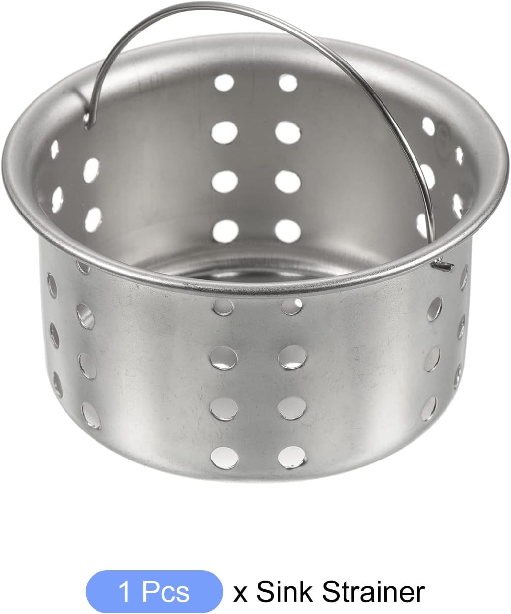 METALLIXITY Kitchen Sink Strainer with Hair Catcher