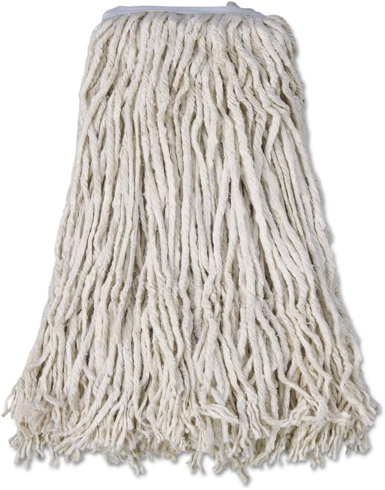 Boardwalk BWKCM02032S 32 Cotton Mop Head - White 12Carton