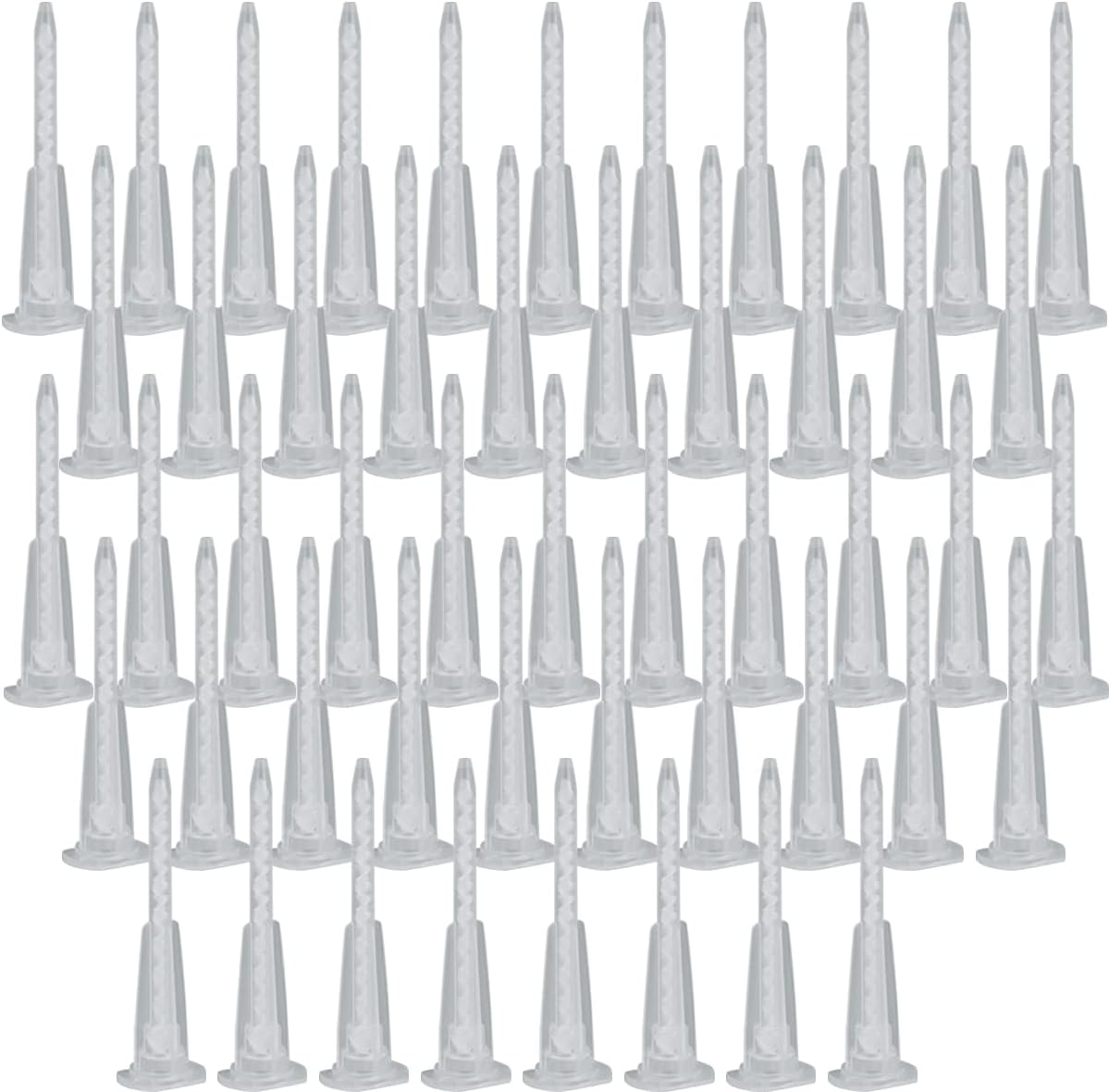 50PCS Epoxy Mixing Nozzle Static Mixer Tips for 50ml Resin Cartridges