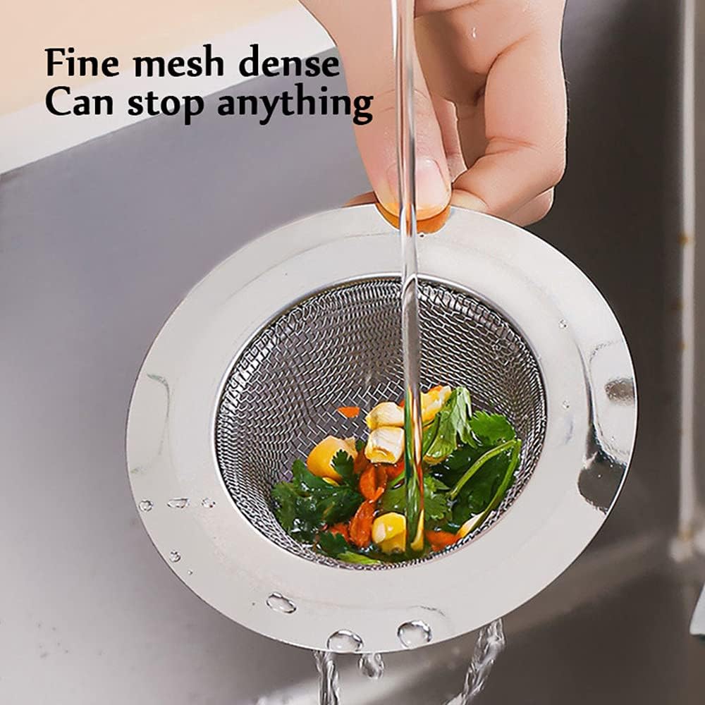 ALINNA 2 Pack Stainless Steel Sink Strainer for Kitchen Bathroom