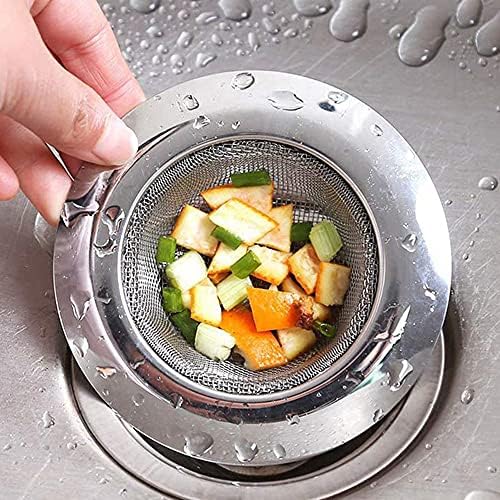 ALINNA 2 Pack Stainless Steel Sink Strainer for Kitchen Bathroom