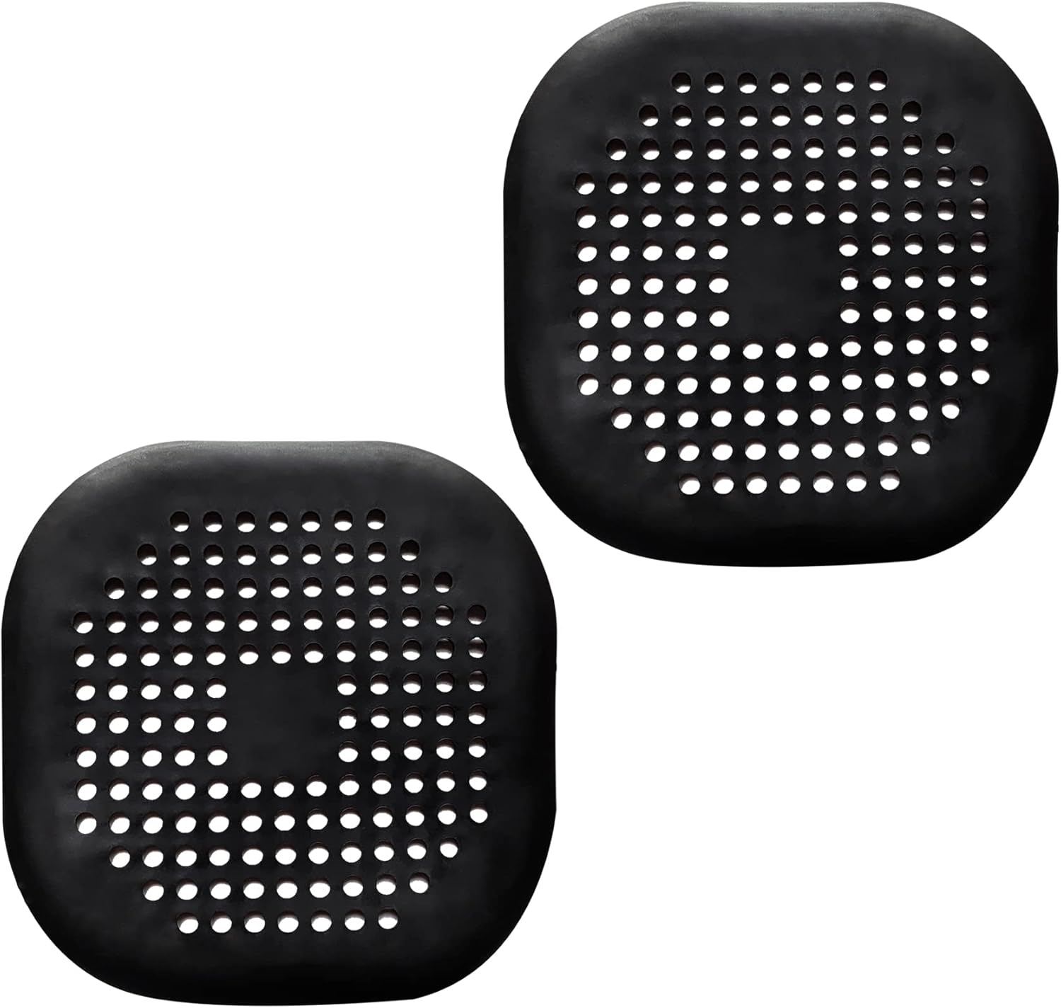 Philbinden 2-Piece Shower Drain Hair Catcher with Suckers