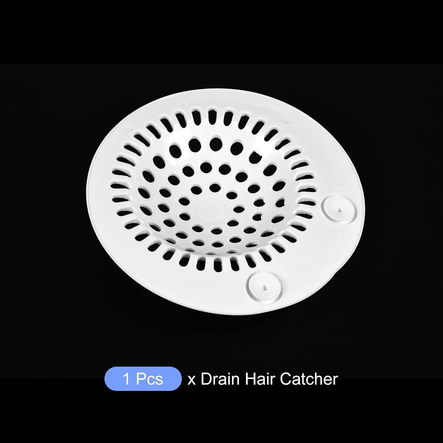 METALLIXITY Shower Drain Hair Catcher 24 x 063 White 1