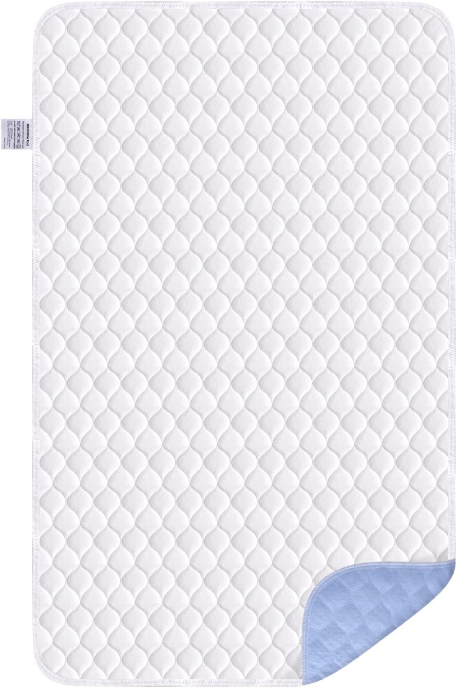 Alsunny Reusable Incontinence Bed Pads 2 Pack 34X52