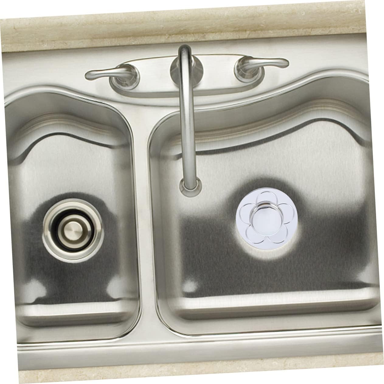 LIFKICH Copper Sink Drain Plug Anti-Leakage Hair Trap Stopper