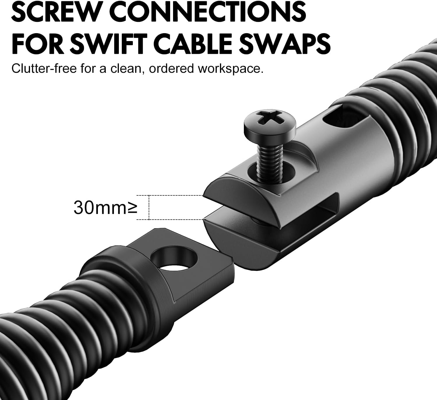POPULO 100FT Drain Cleaner Replacement Cable 1