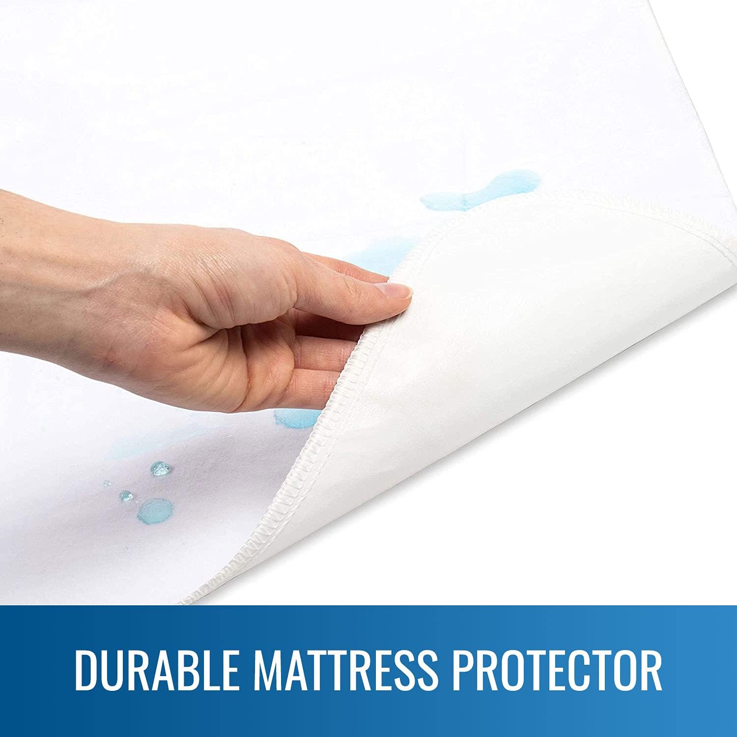 DMI Waterproof Bed Pad 36 x 54 for Mattress and Furniture Protection