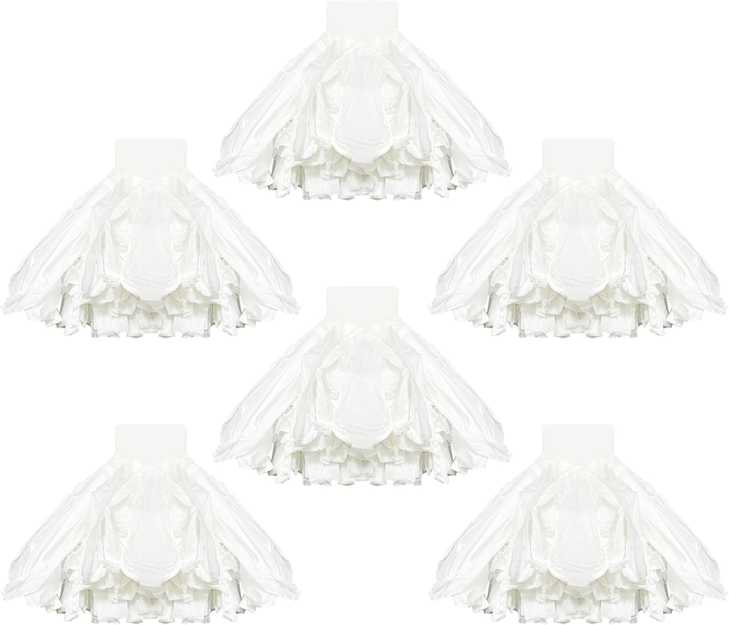 KLEEN HANDLER Non-Woven Mop Head Refill Pack of 6