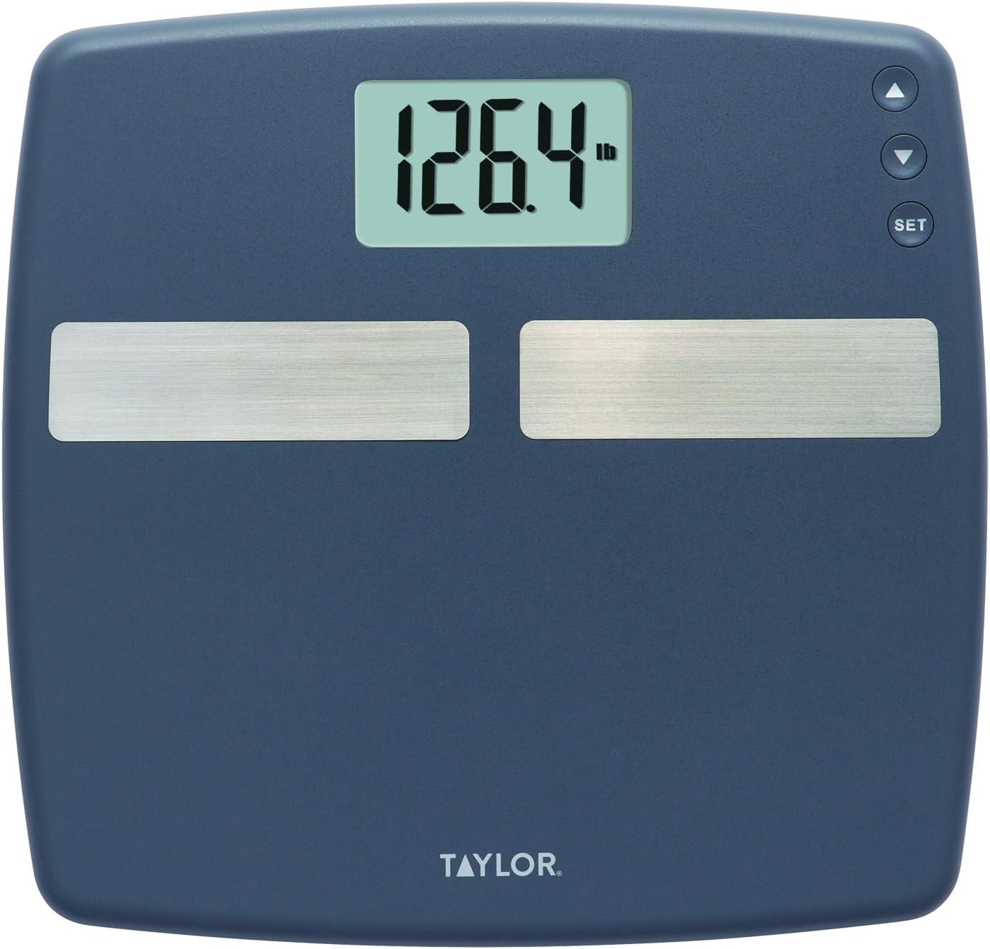 Taylor 400 Lb Digital Body Composition Analyzer Bath Scale Gray