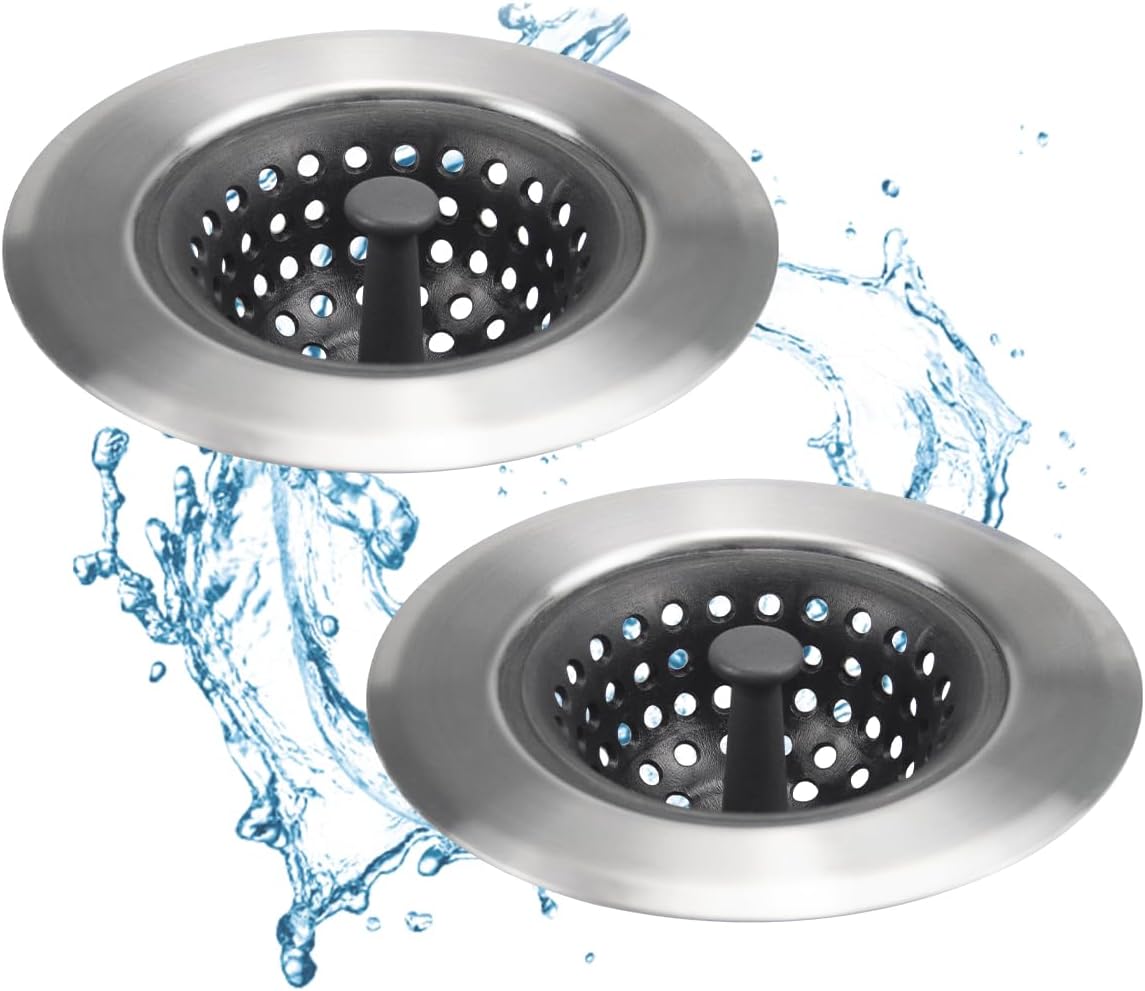 PROFECTUS Kitchen Set of 2 Sink Strainers