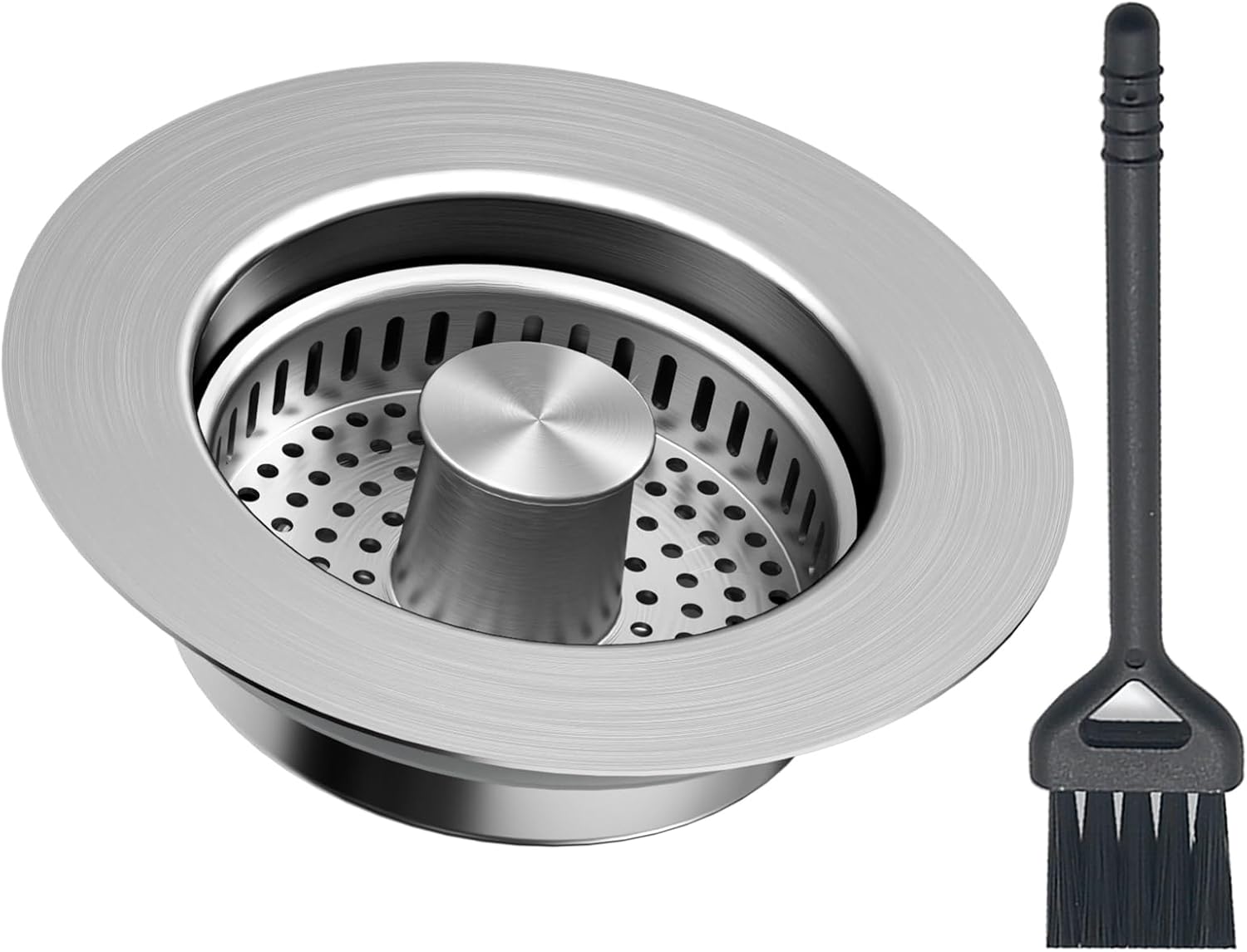 Oxanlare Kitchen Sink Drain Strainer with Cleaning Brush