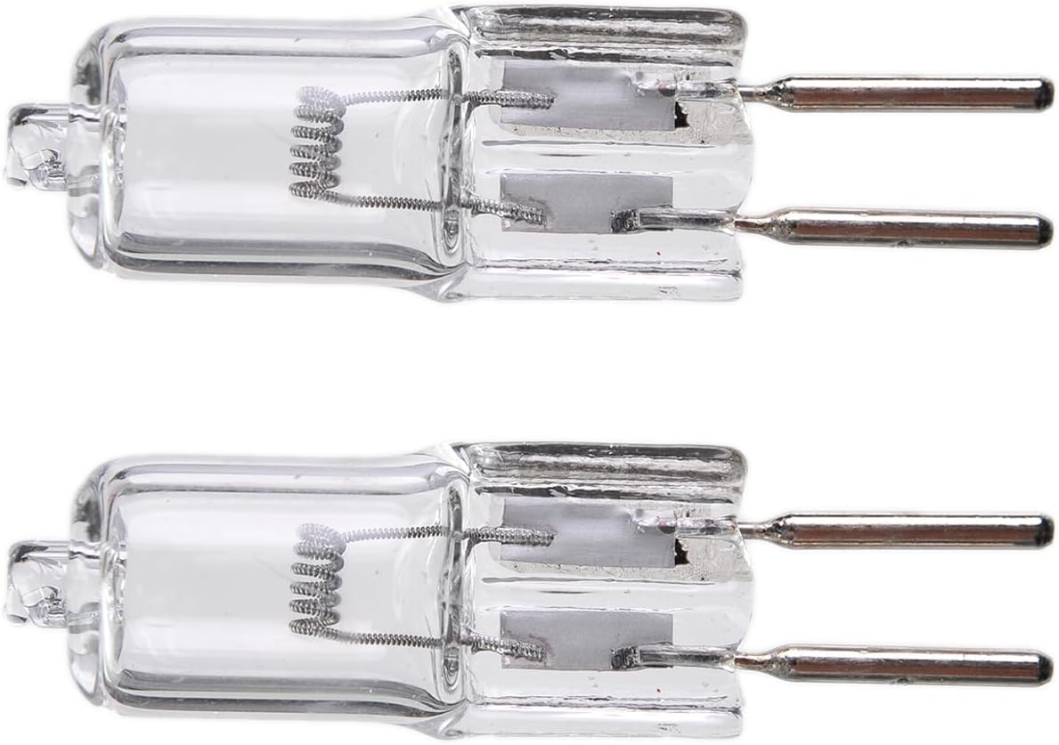 Othmro 2Pcs 50W 24V Halogen Bulbs G53 Warm White 1