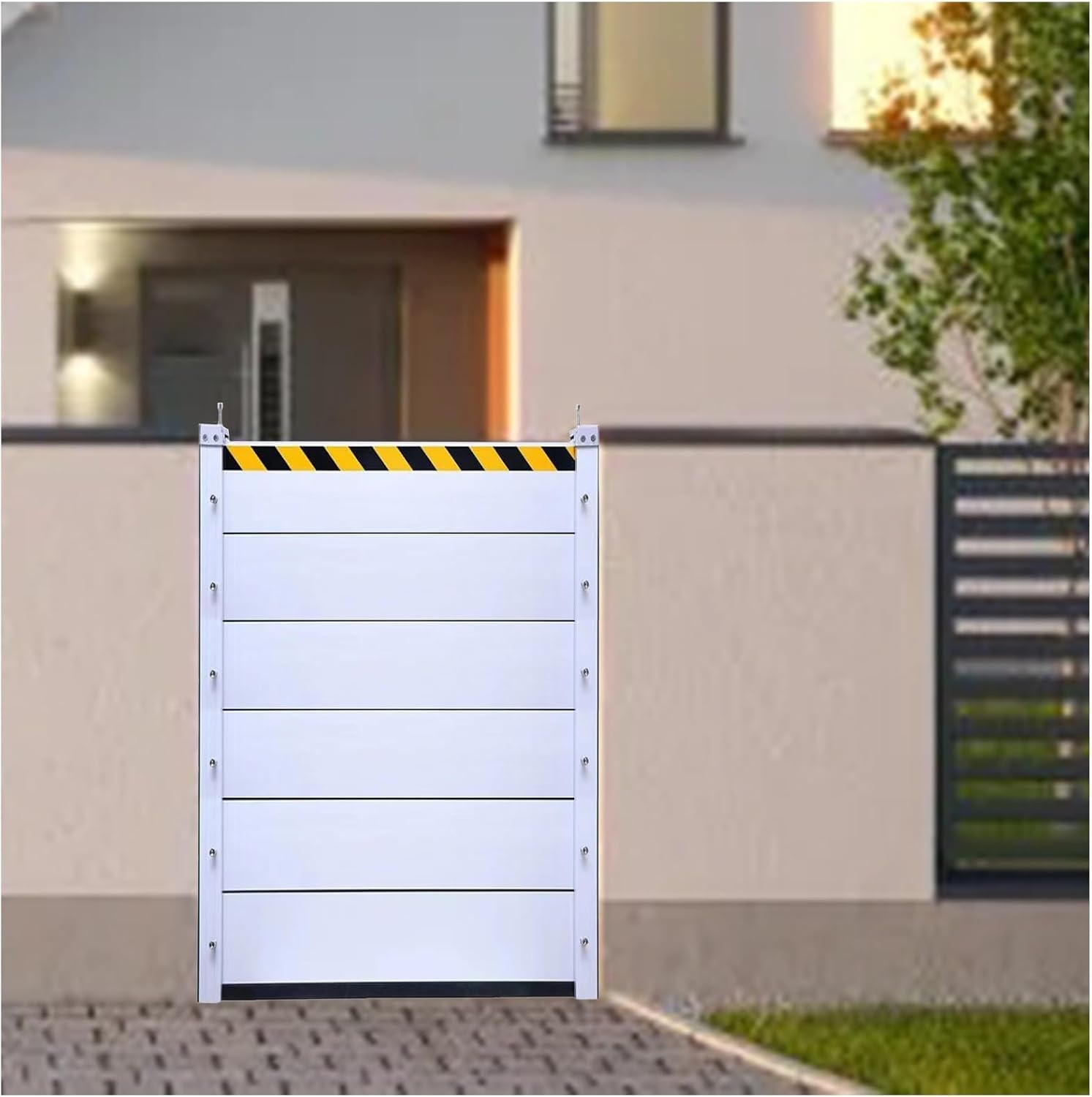 Flood Protection Barrier Panel 47inch Silver