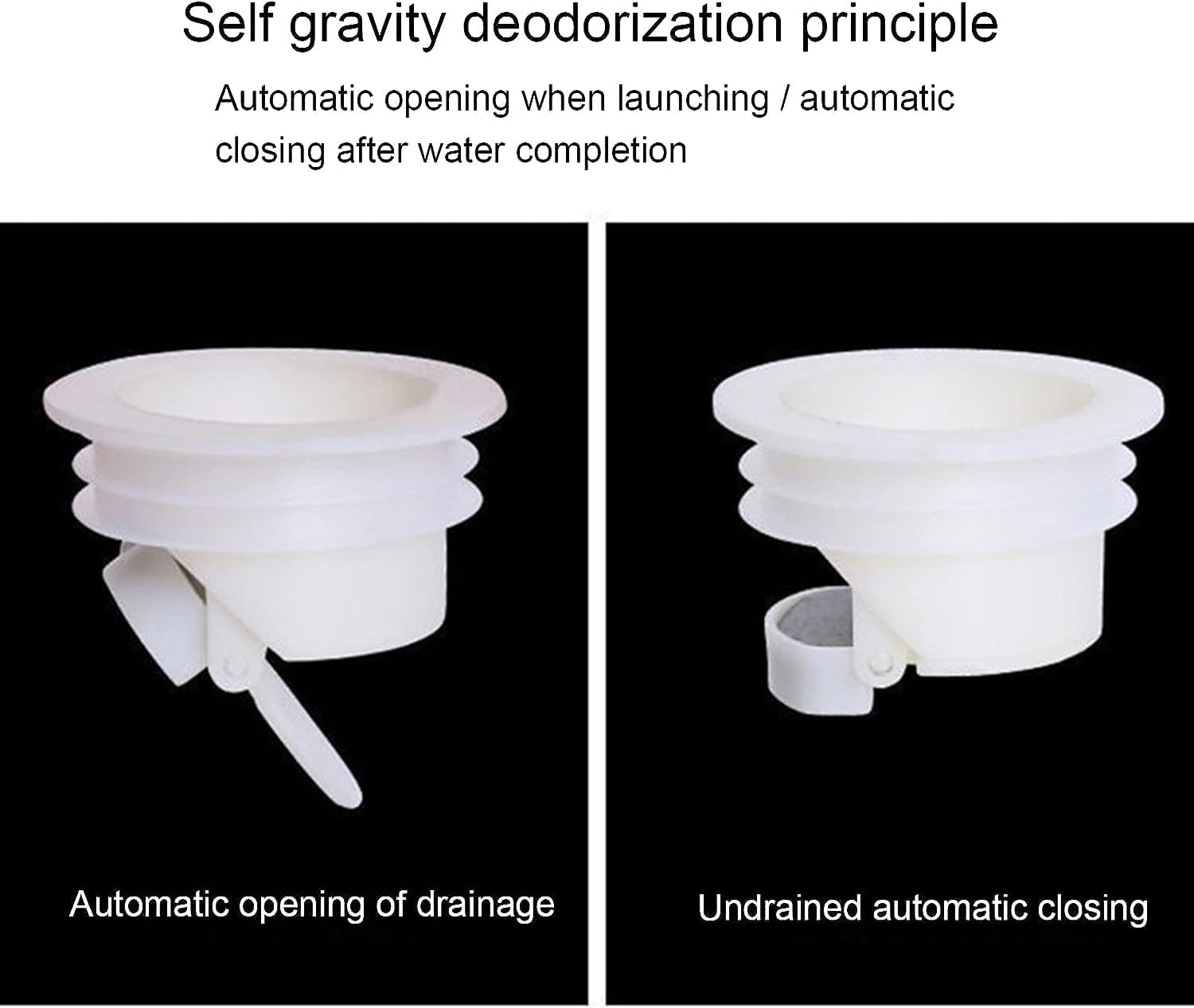 Katartizo Odor Proof Shower Floor Drain Stopper