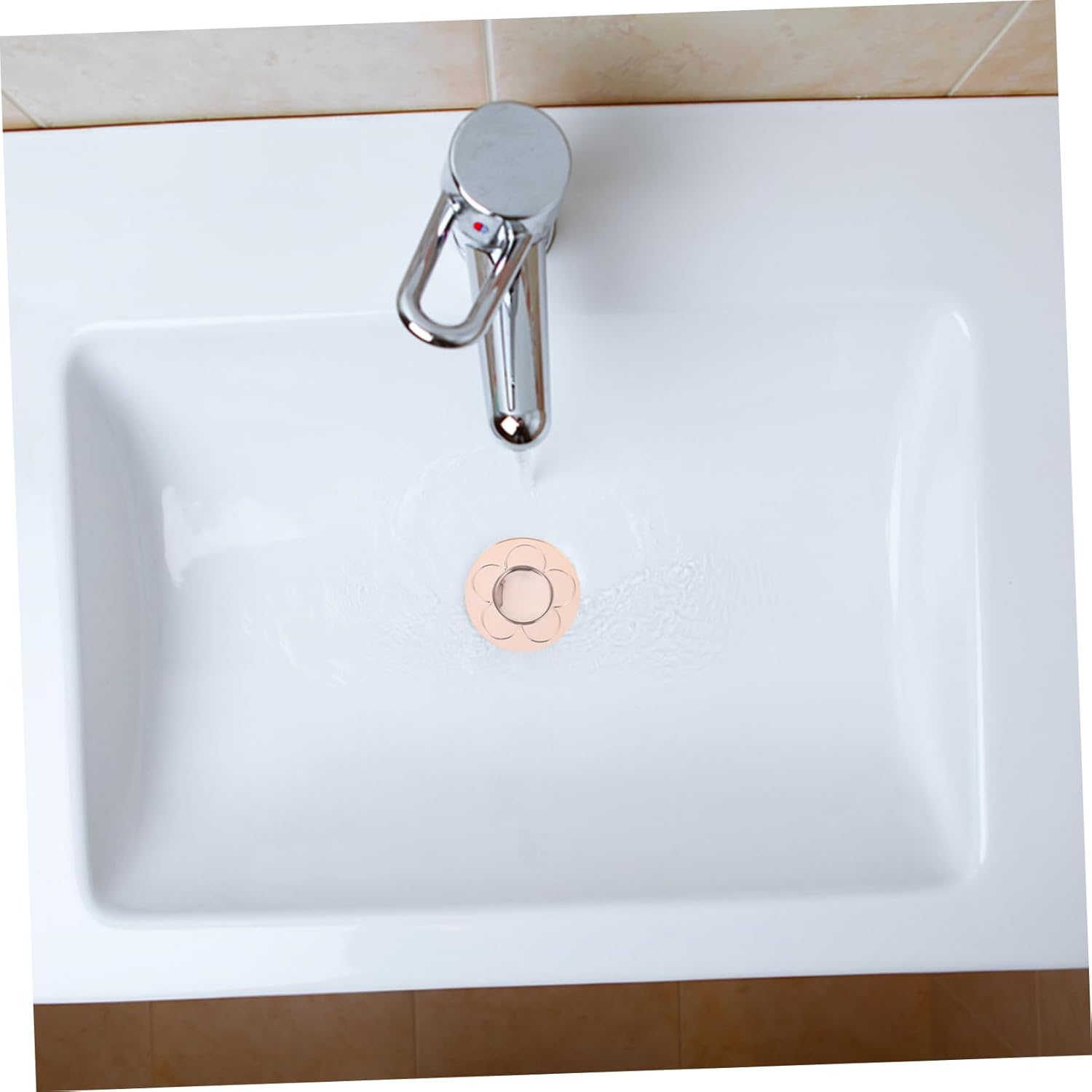 SEWOART Universal Copper Drain Stopper for Bath and Kitchen