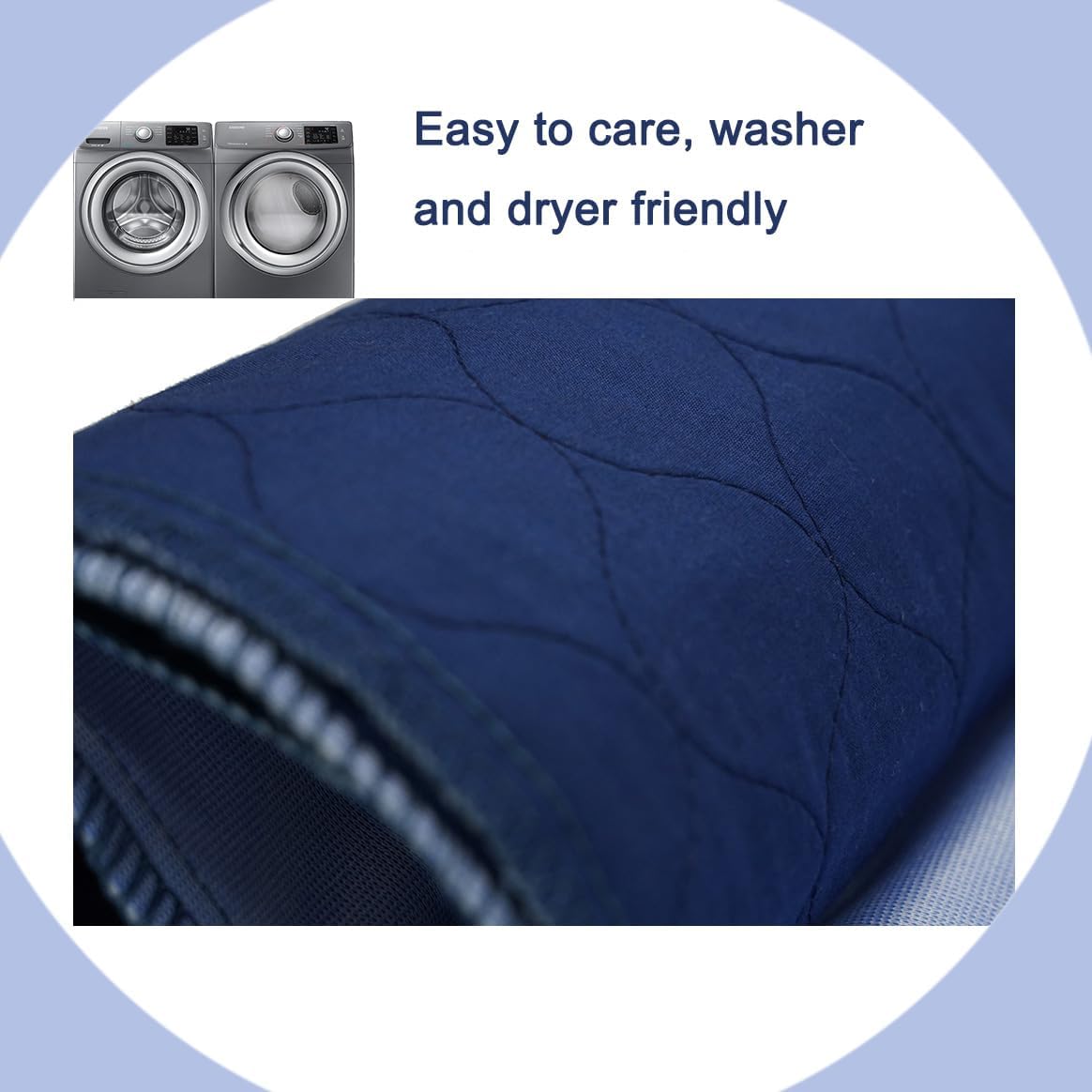 Jadefun Reusable Incontinence Bed Pads 2 Pack 34X36 Waterproof