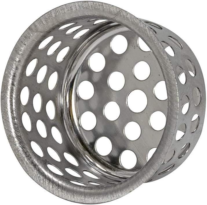 EZ-FLO 1-12 Inch Drain Basket for Sinks and Tubs