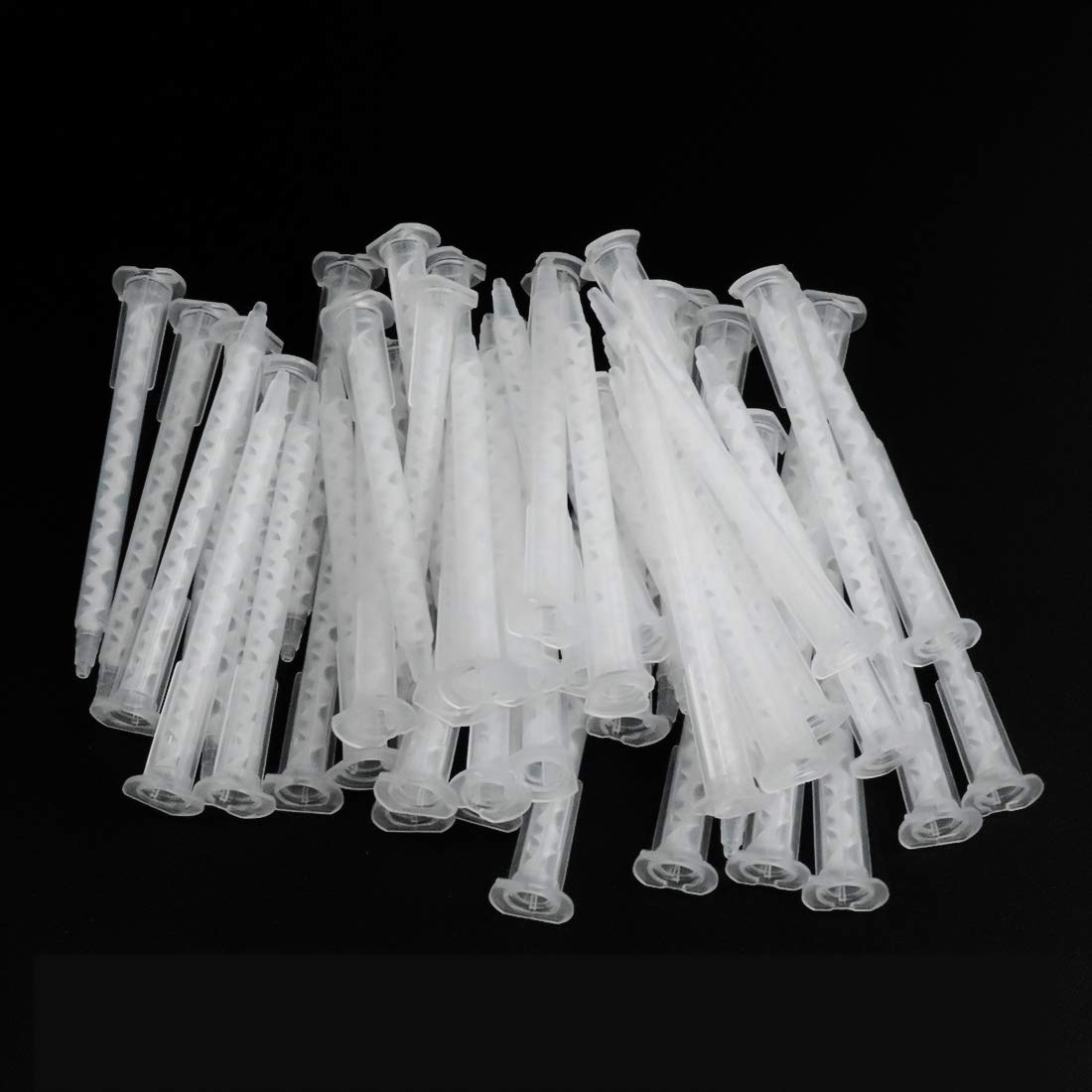 Xiaoyztan 50 Pcs Epoxy Mixing Nozzle Tip for AB Glue