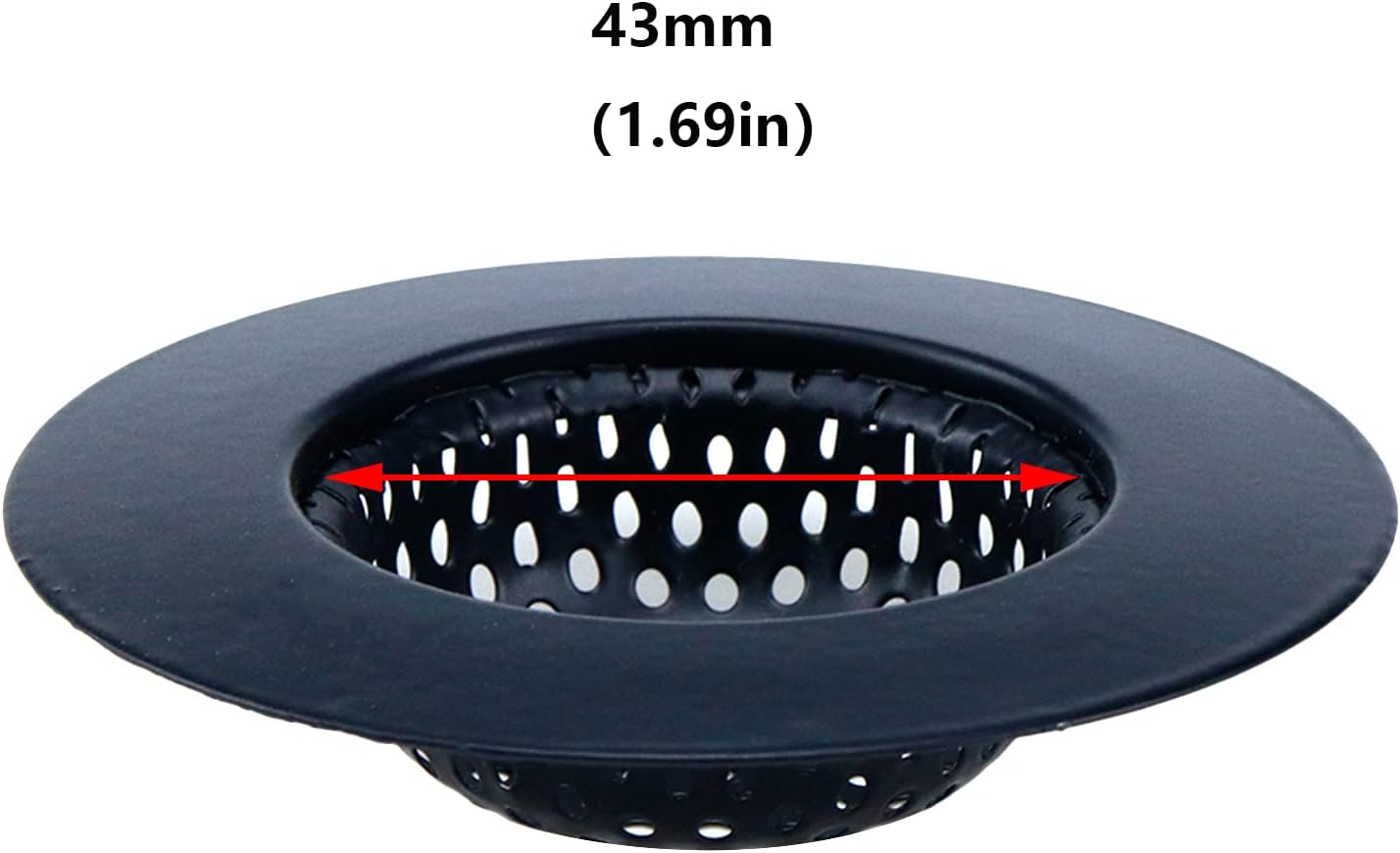 Antrader Kitchen Sink Strainer 2 Pack Black 3 Top 15 Basket