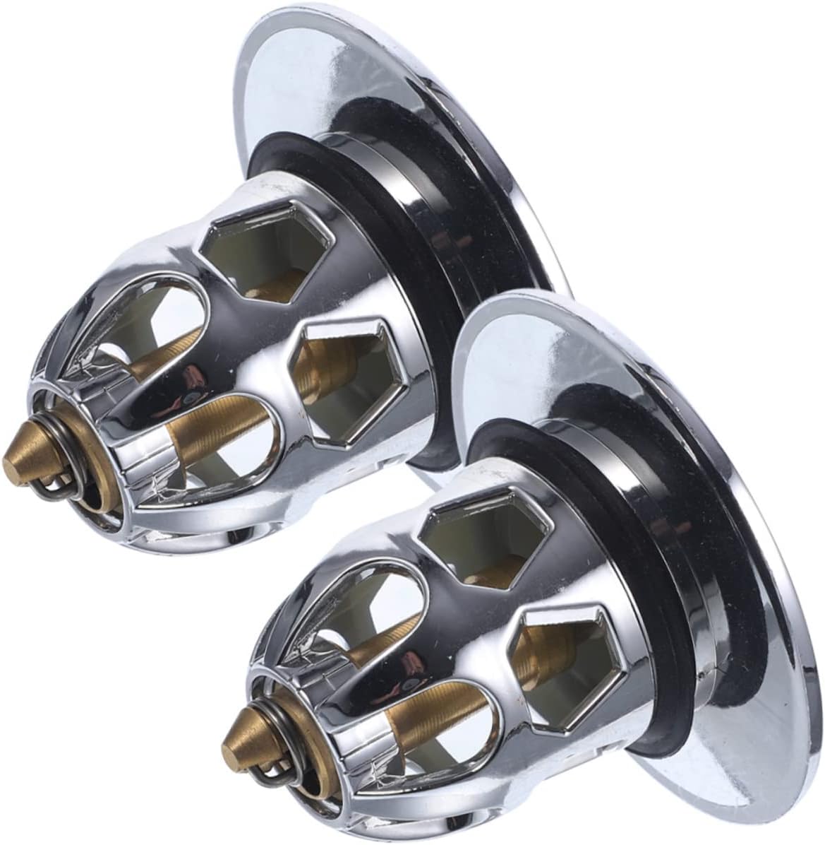 LIFKICH Copper Sink Drain Plug Anti-Leakage Hair Trap Stopper