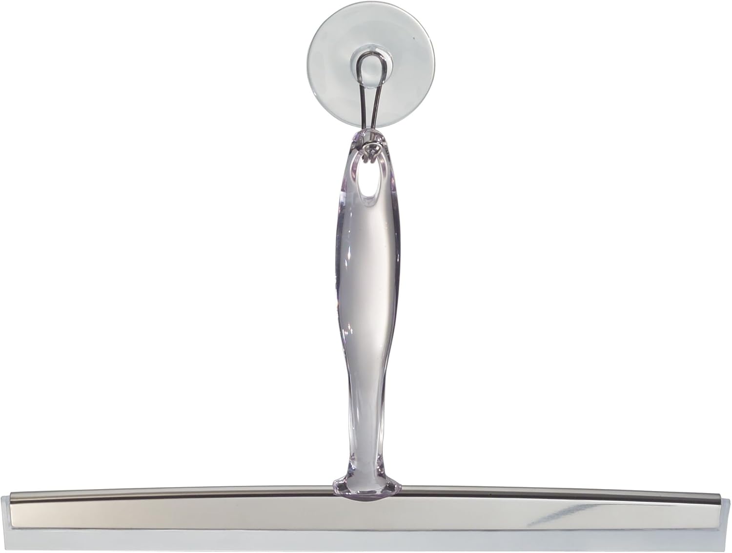 InterDesign Zia Squeegee Set of 4 - Clear
