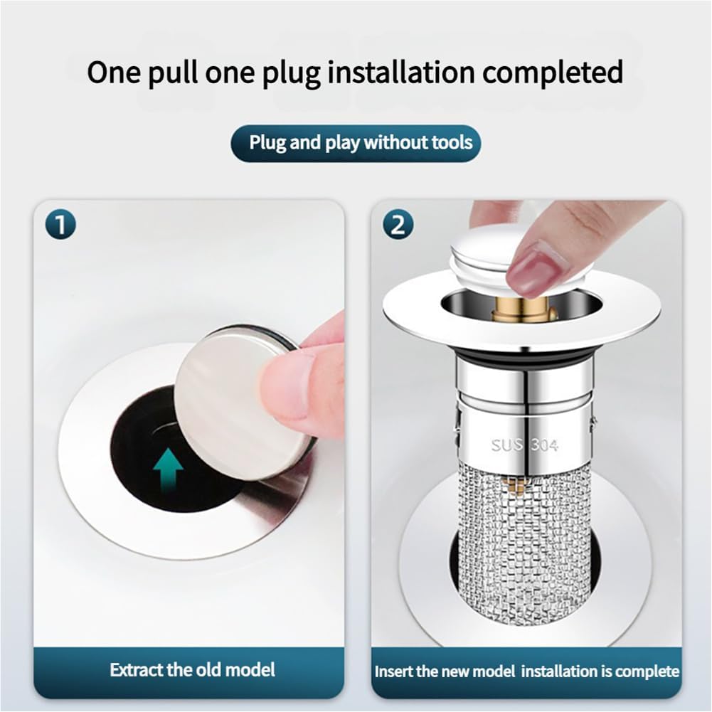 Timinamy Drain Filter with Removable Basket 1
