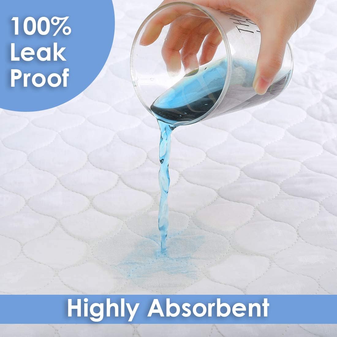 Avalon Care Washable Bed Pads 34x36 Inches Pack of 4 1