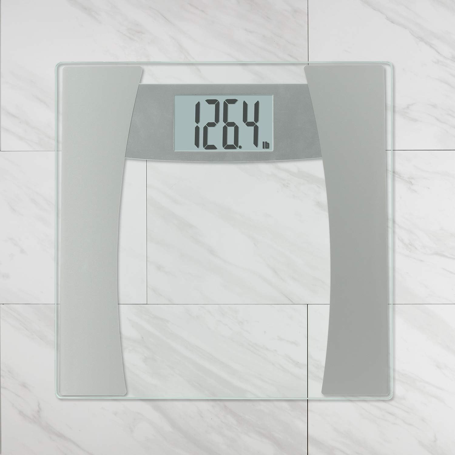 Instatrack Digital Bathroom Scale with 400 lb Capacity and High Precision