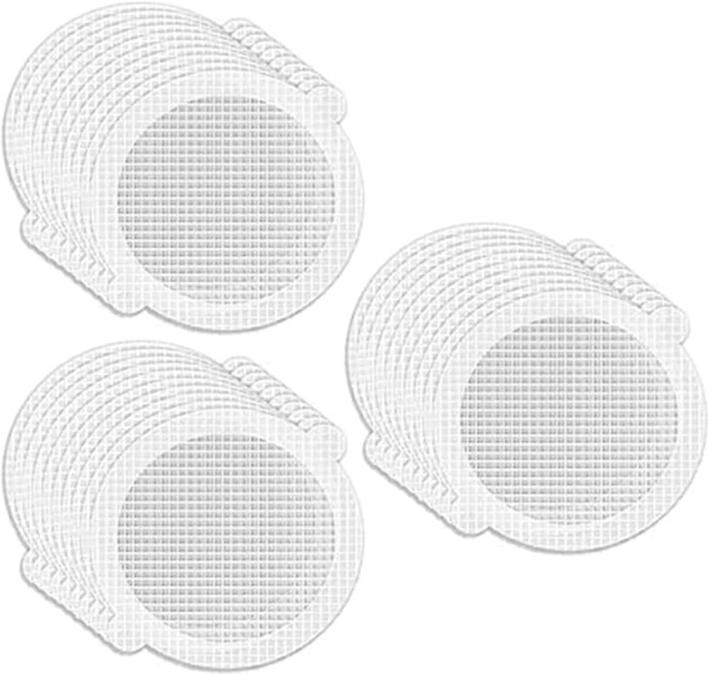 PERZOE Disposable Hair Catcher 1030 Pack for Drains Sinks Bathtubs