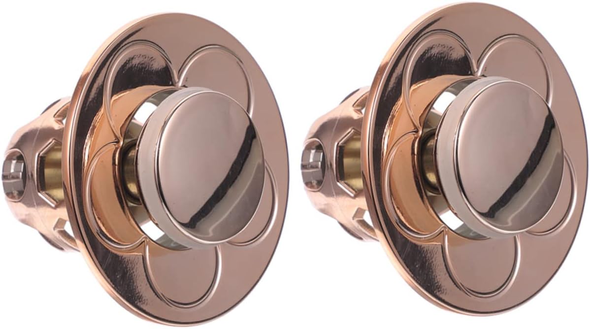 Yardenfun Copper Sink Drain Plug 2pcs Bathroom Accessories