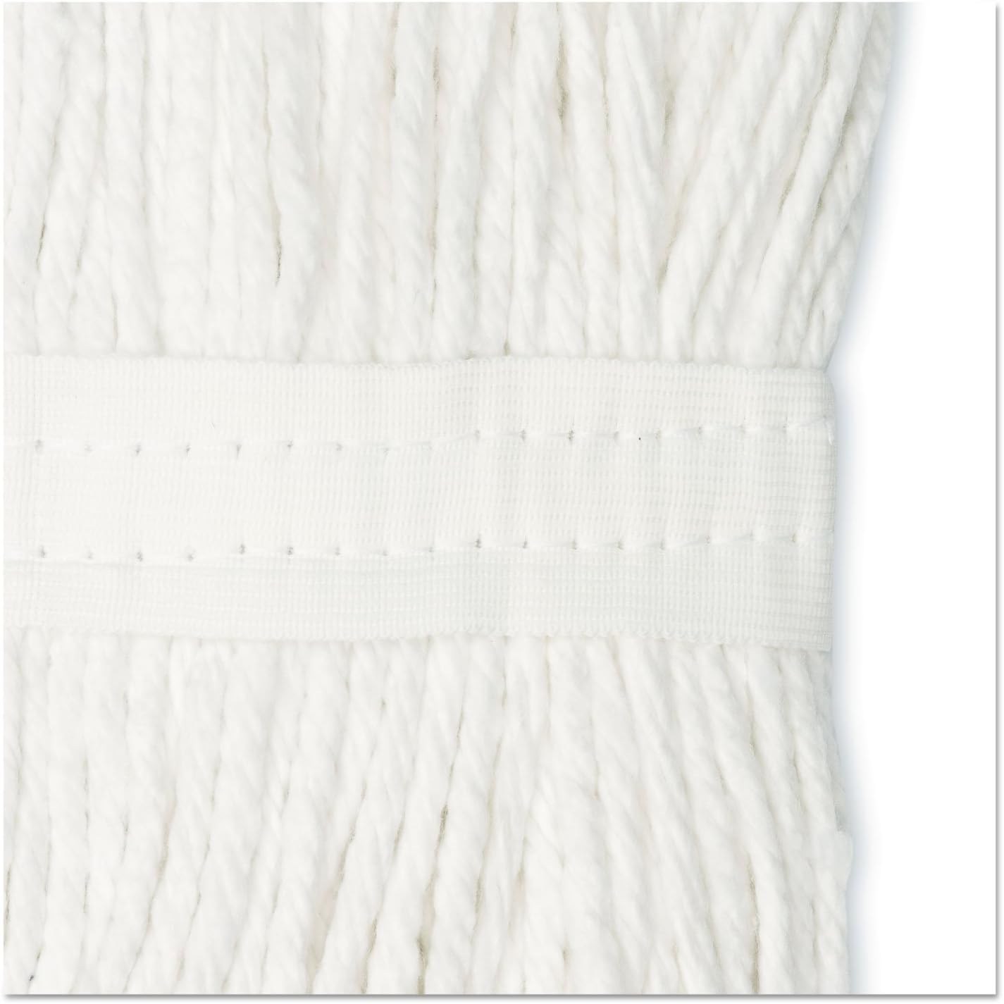 Boardwalk BWK2020CEA Cut-End Cotton Wet Mop Head - White