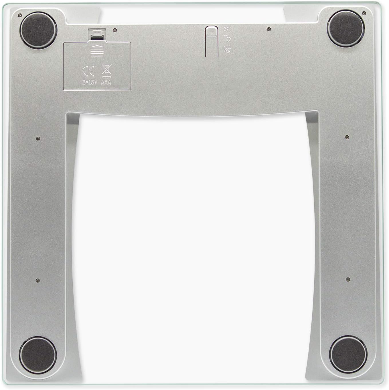 Instatrack Digital Bathroom Scale with 400 lb Capacity and High Precision
