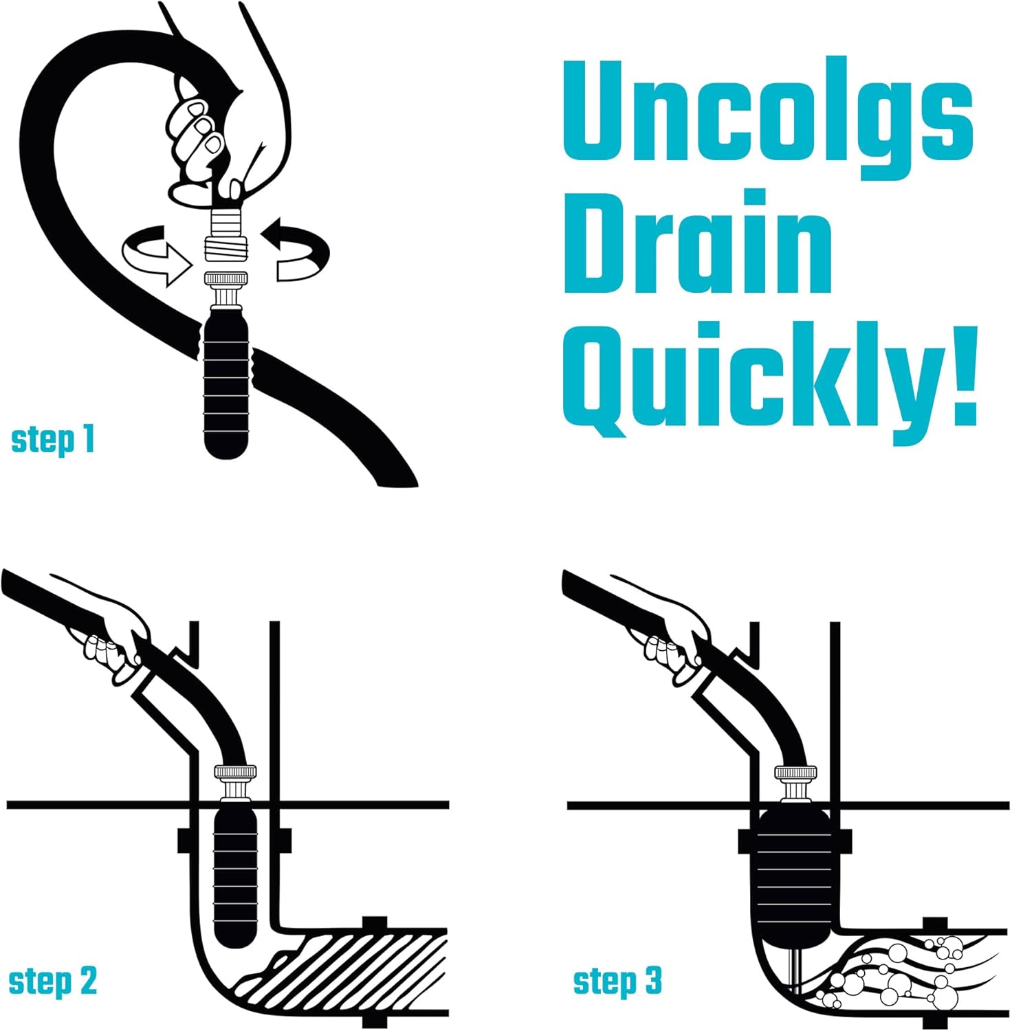 DURATECH Drain Bladder for Medium to Large Drains