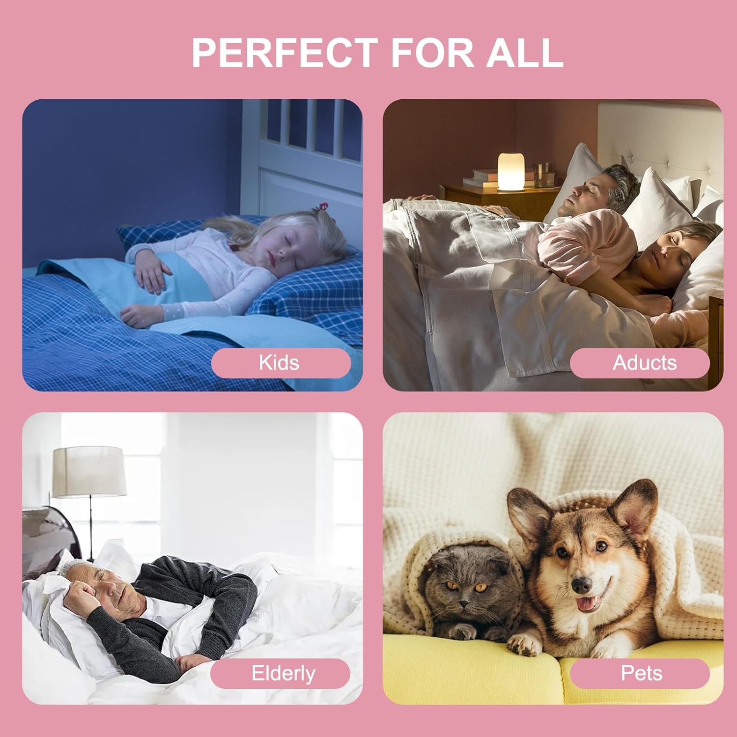 Ntoaujao Reusable Bed Pads 40x55 Waterproof Cotton For Adults Elderly Kids Pets