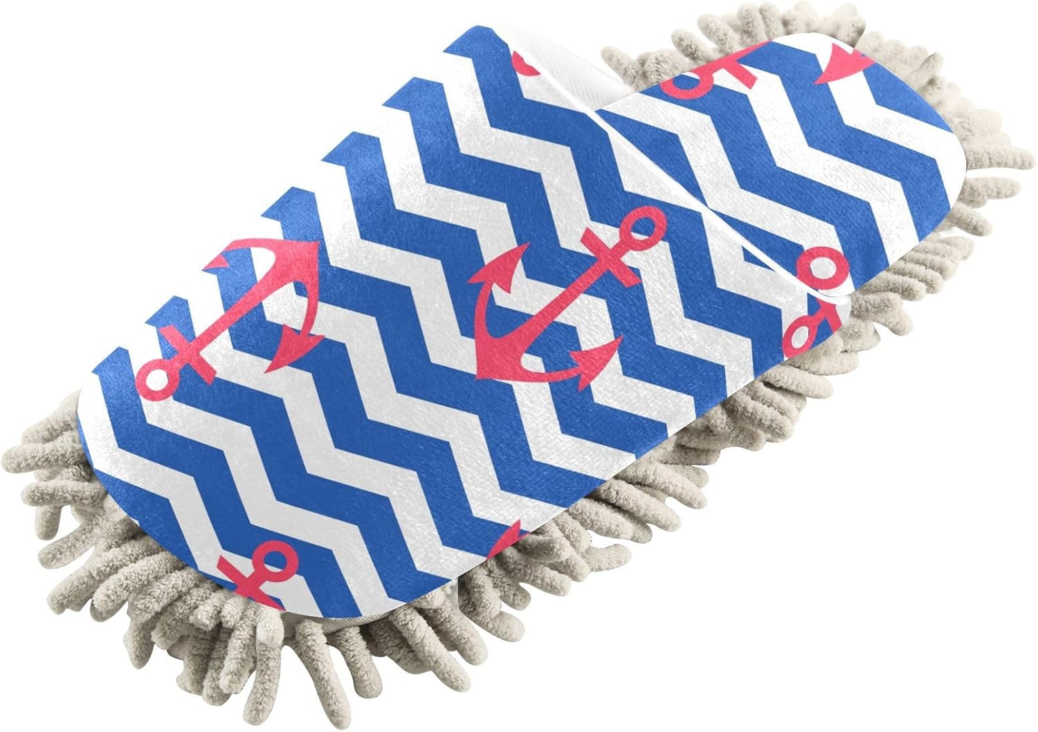 Sinestour Wavy Mop Slippers for Floor Cleaning