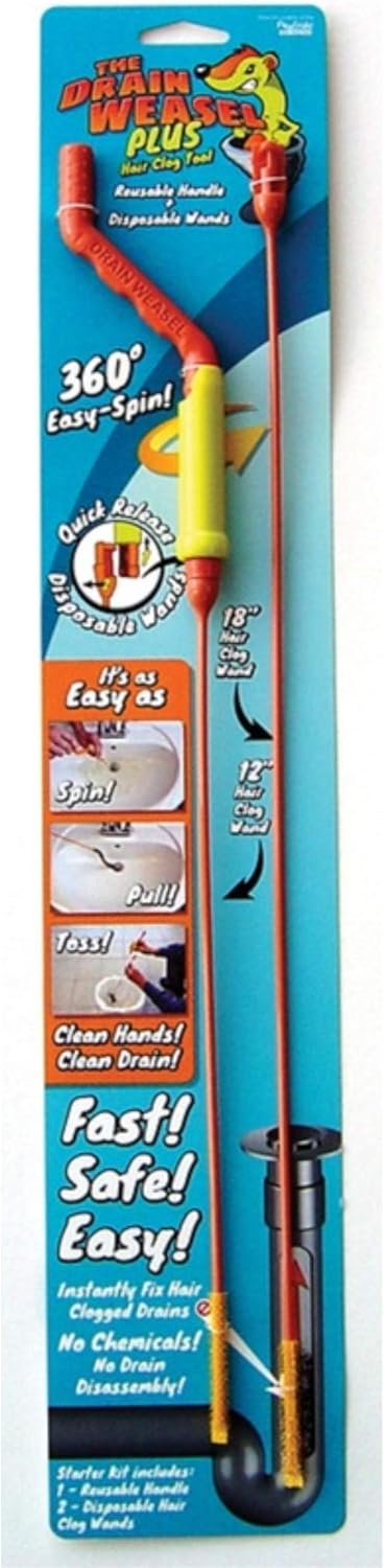 FlexiSnake Hair Clog Tool for Drains
