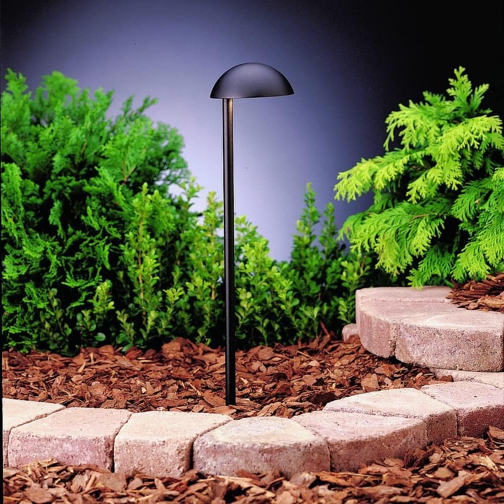 Kichler Eclipse Path Light 1-Light 12V Textured Black