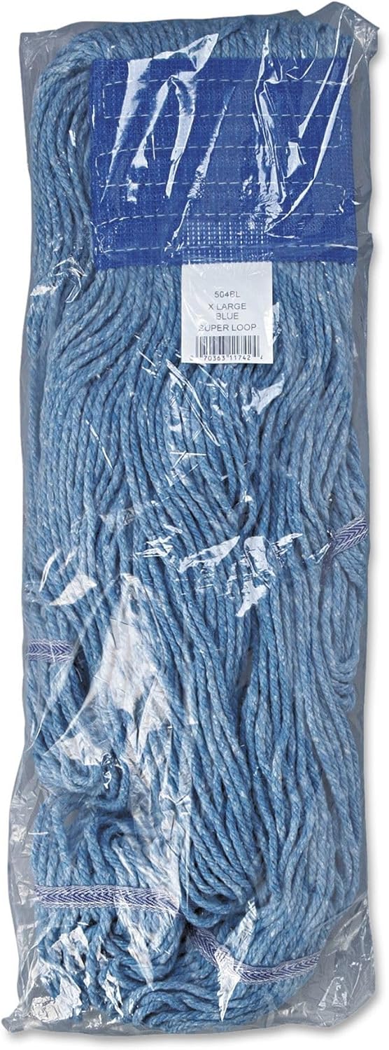 Boardwalk BWK504BL Wet Mop Head - X-Large Blue