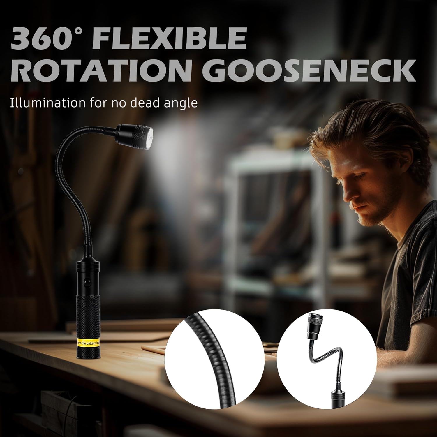 Favorlite LED Work Light with Magnetic Base