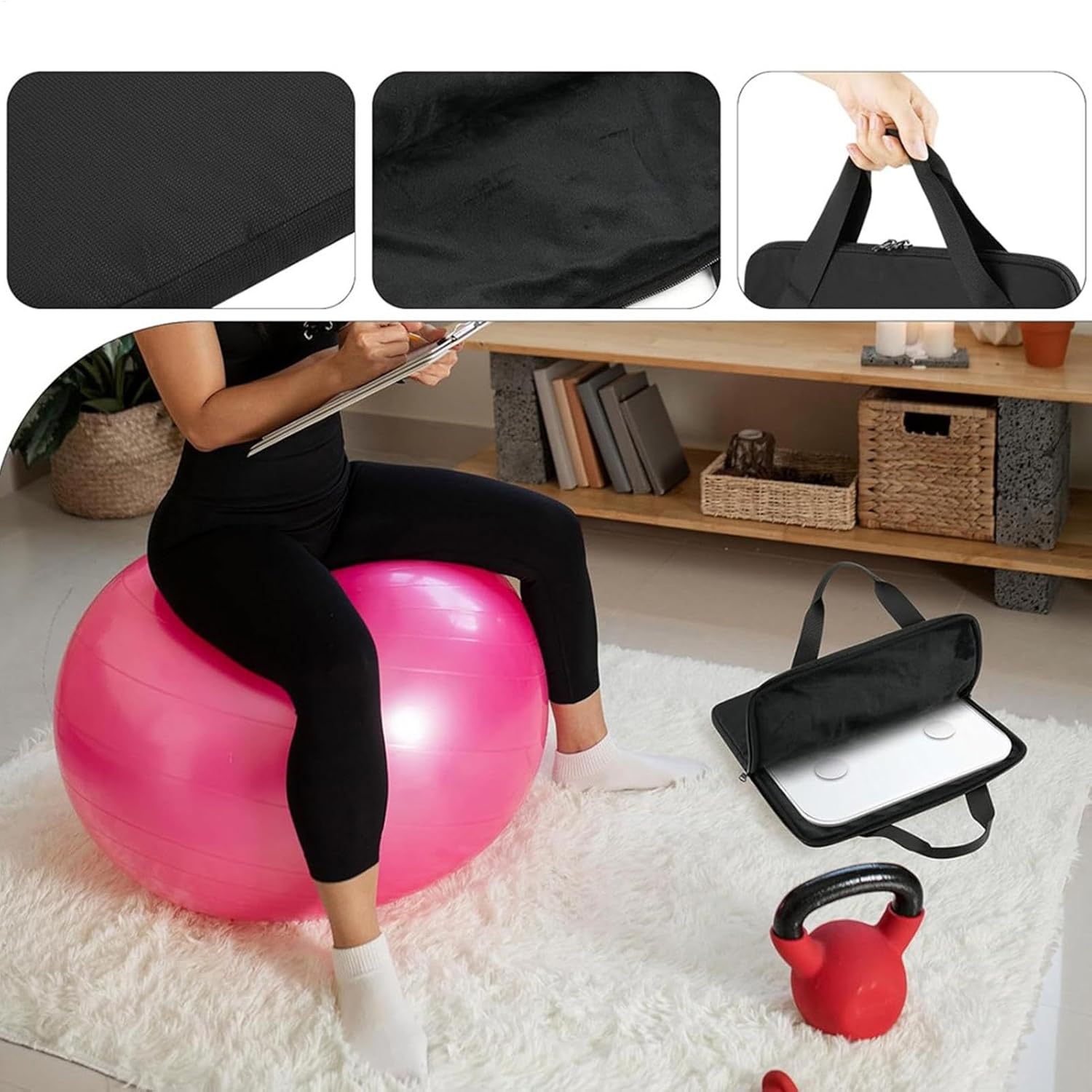 Durable Body Scale Carry Case with Handle and Zipper